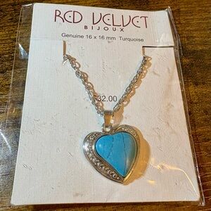 Turquoise Heart Necklace